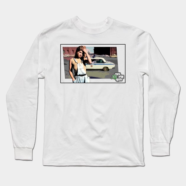 Eat The Rich - GTA V Style Long Sleeve T-Shirt by KulakPosting